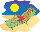 Beach Scene Free Clipart